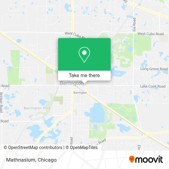 Mathnasium map