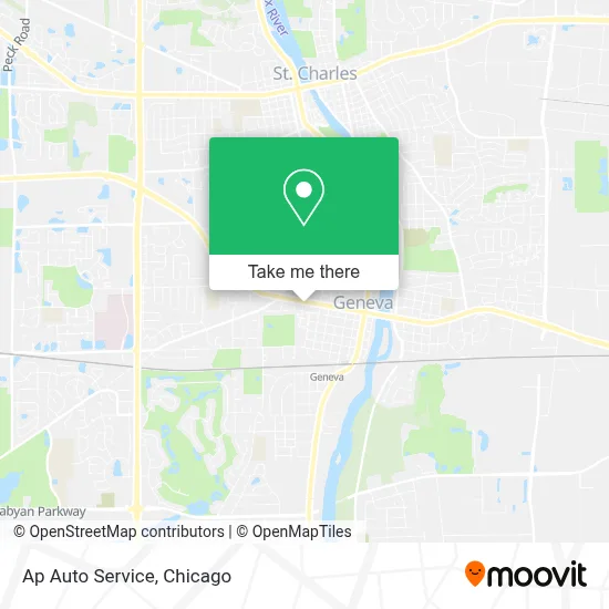 Ap Auto Service map