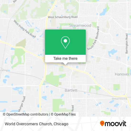 World Overcomers Church map