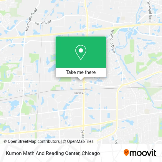 Kumon Math And Reading Center map