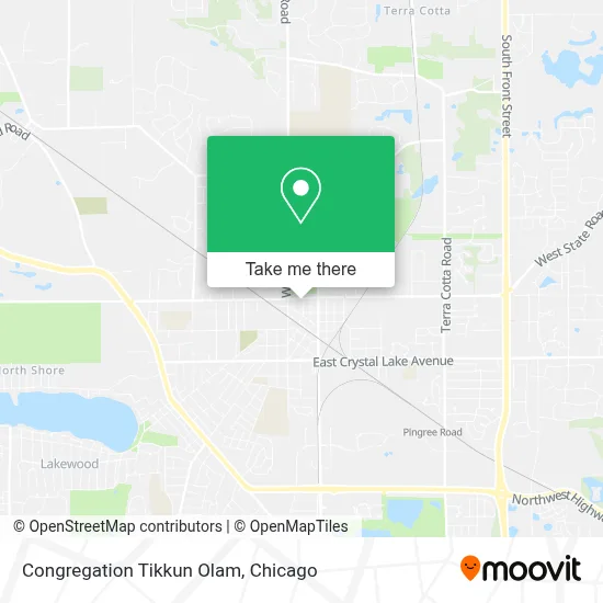 Congregation Tikkun Olam map