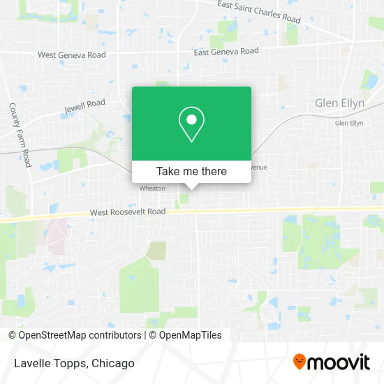 Lavelle Topps map