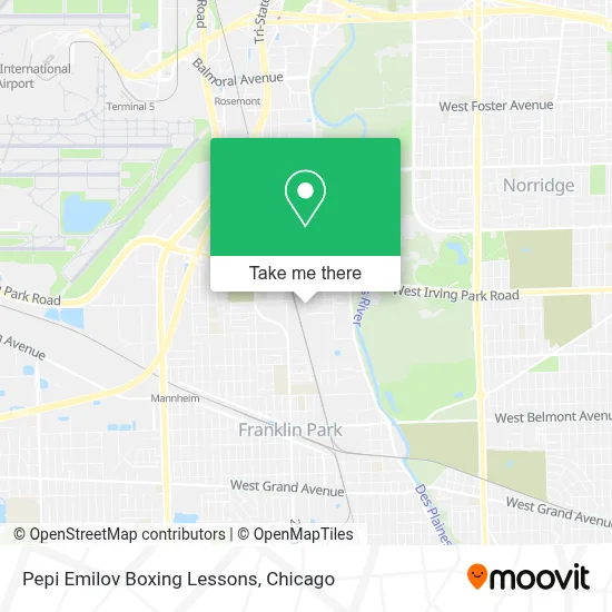 Pepi Emilov Boxing Lessons map