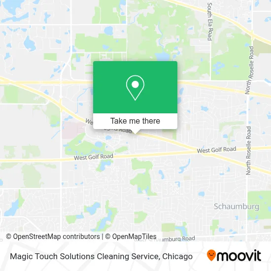 Magic Touch Solutions Cleaning Service map