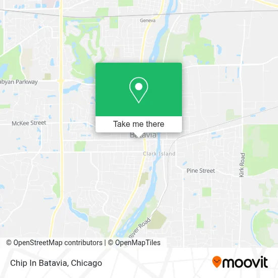 Chip In Batavia map