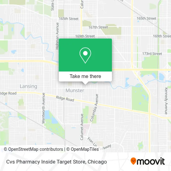 Cvs Pharmacy Inside Target Store map