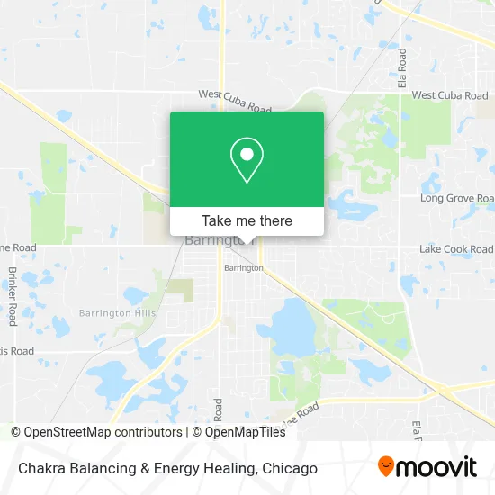 Chakra Balancing & Energy Healing map