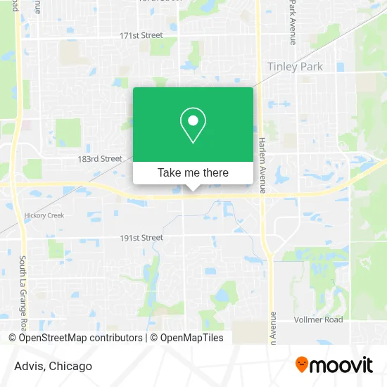 Advis map