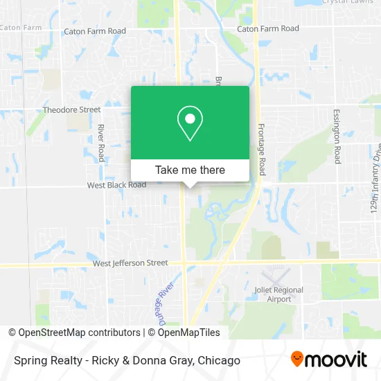 Spring Realty - Ricky & Donna Gray map