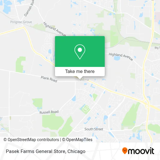 Pasek Farms General Store map