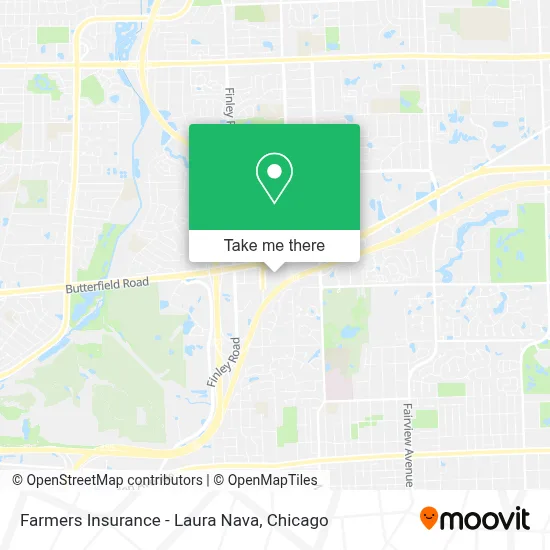 Farmers Insurance - Laura Nava map