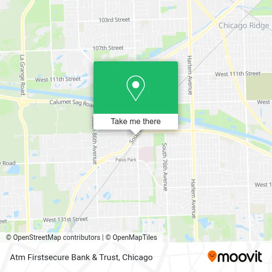 Atm Firstsecure Bank & Trust map