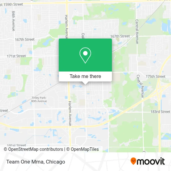Team One Mma map