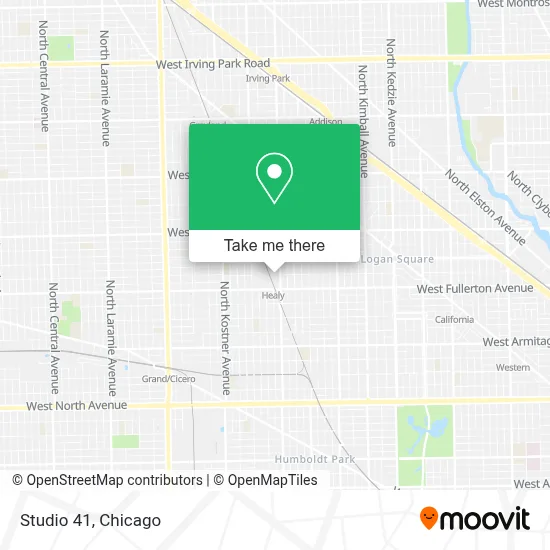 Studio 41 map
