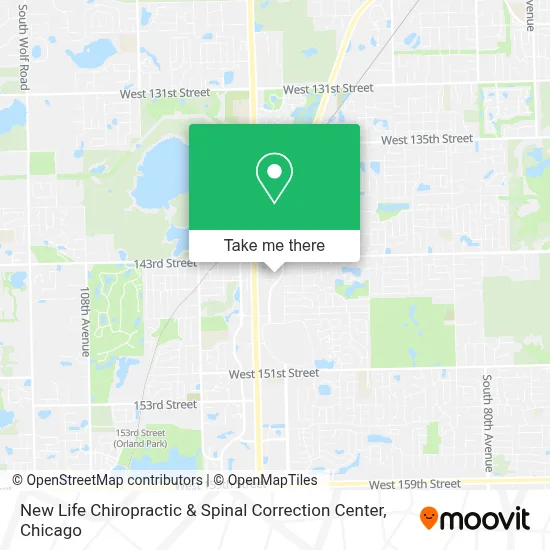 New Life Chiropractic & Spinal Correction Center map
