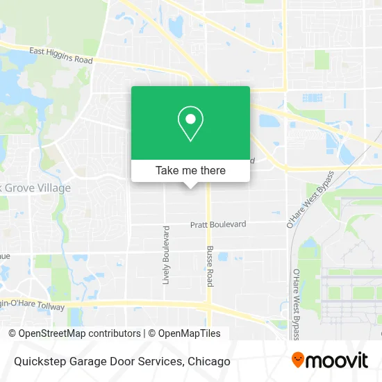 Quickstep Garage Door Services map