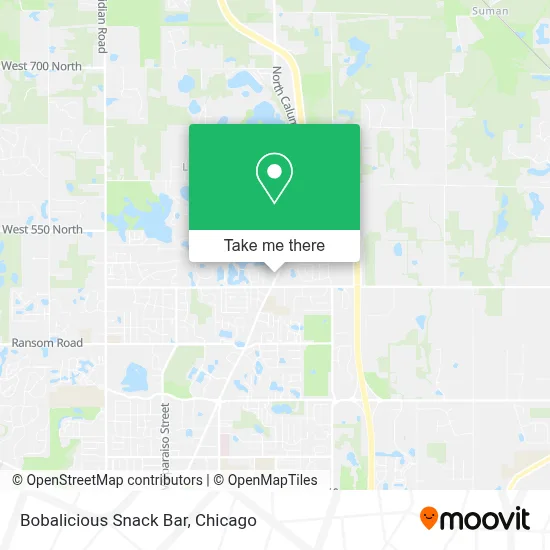 Bobalicious Snack Bar map
