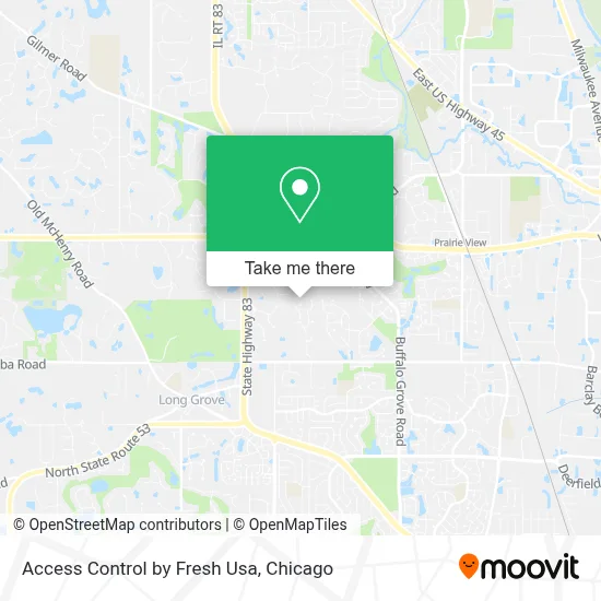 Access Control by Fresh Usa map