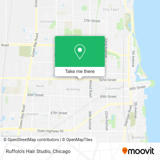 Ruffolo's Hair Studio map