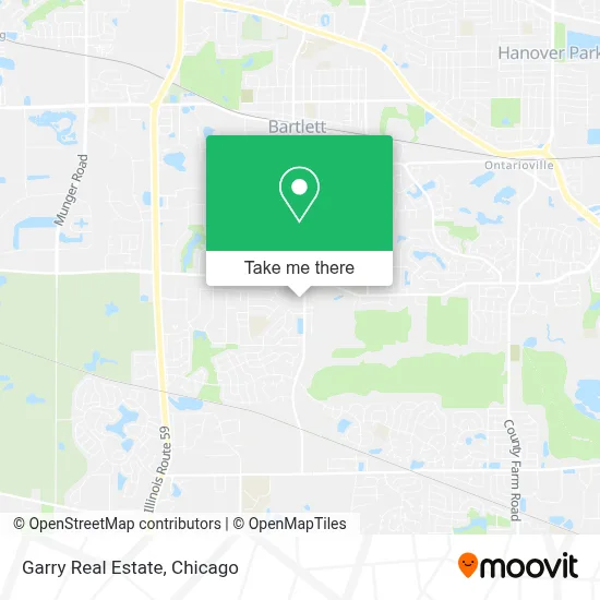 Garry Real Estate map