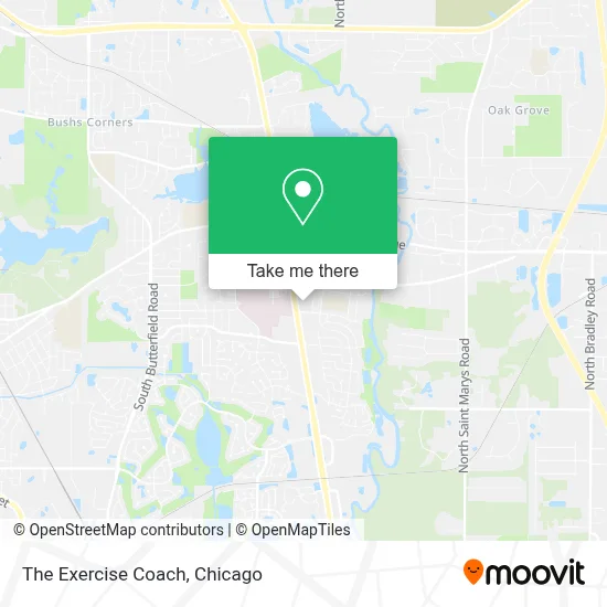 The Exercise Coach map