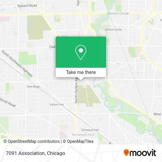 7091 Association map