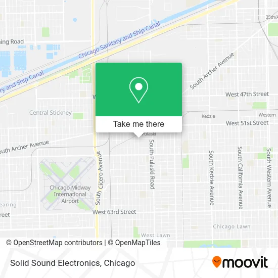 Solid Sound Electronics map