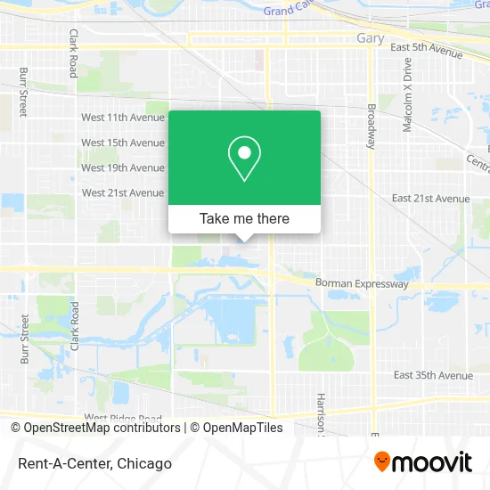 Rent-A-Center map