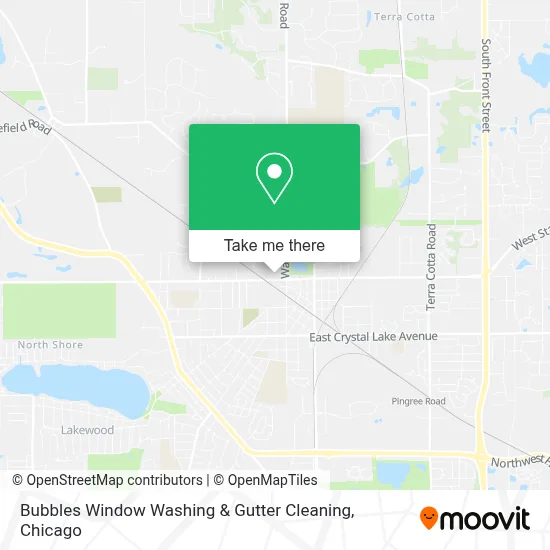 Bubbles Window Washing & Gutter Cleaning map