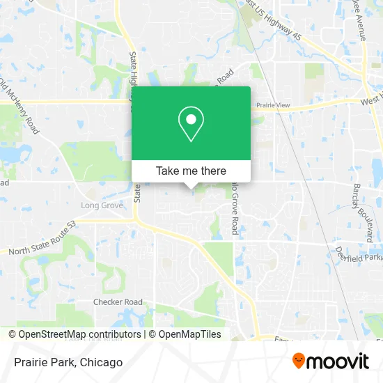 Prairie Park map