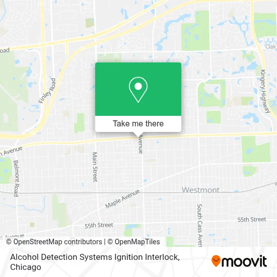 Alcohol Detection Systems Ignition Interlock map