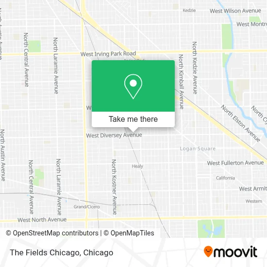The Fields Chicago map