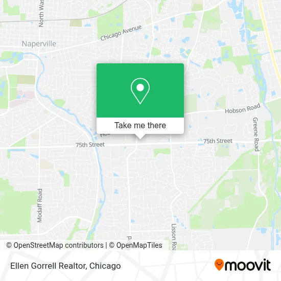 Ellen Gorrell Realtor map