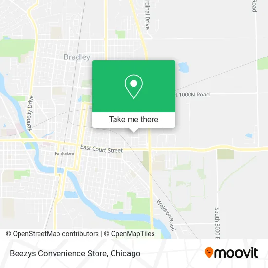 Beezys Convenience Store map