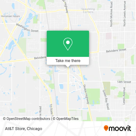 At&T Store map
