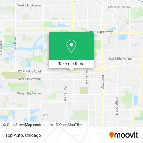 Top Auto map