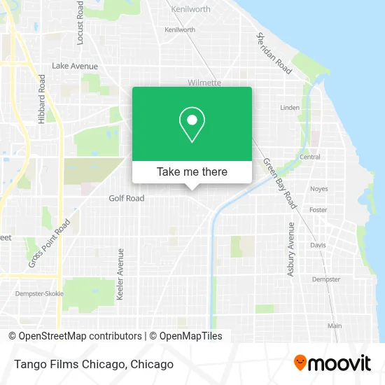 Tango Films Chicago map