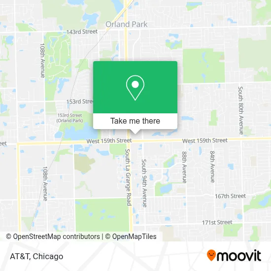 At&T map