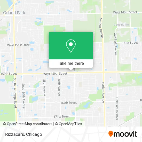 Rizzacars map