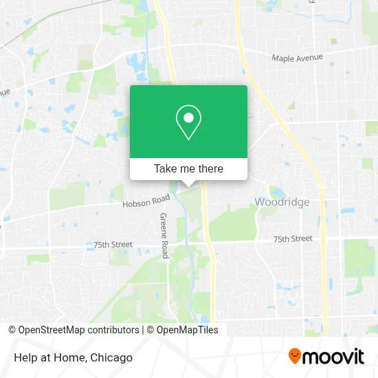 Help at Home map
