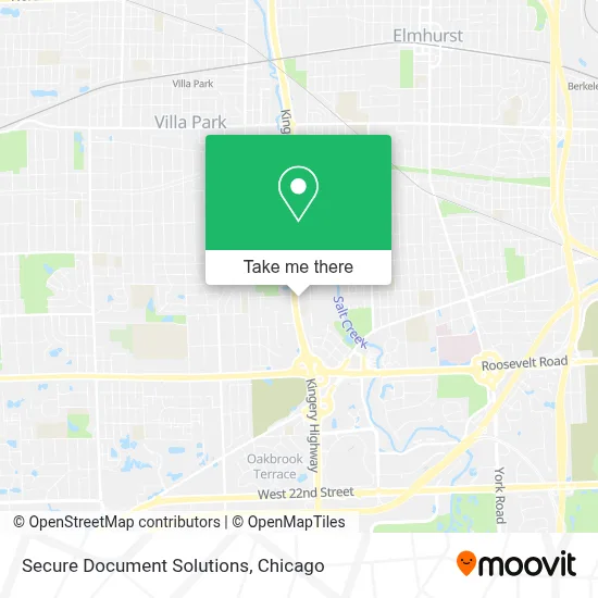 Secure Document Solutions map