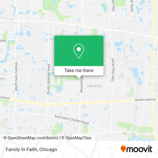 Family In Faith map