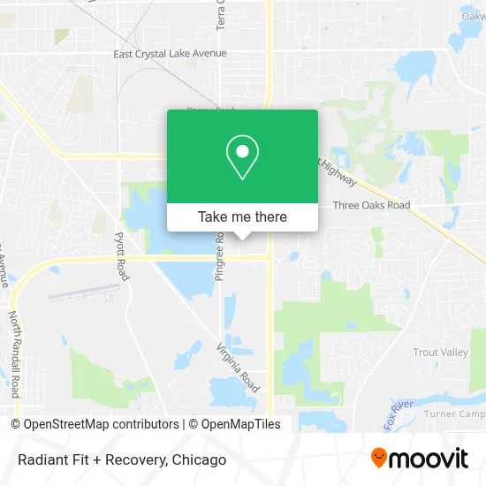 Radiant Fit + Recovery map