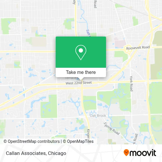 Callan Associates map