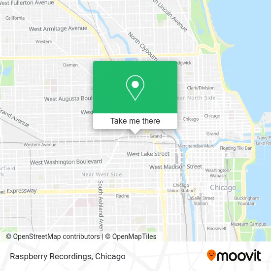 Raspberry Recordings map