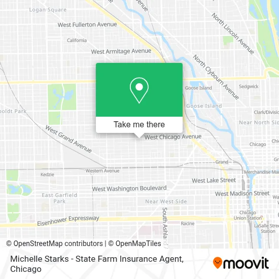 Michelle Starks - State Farm Insurance Agent map