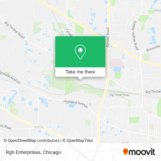 Rgh Enterprises map