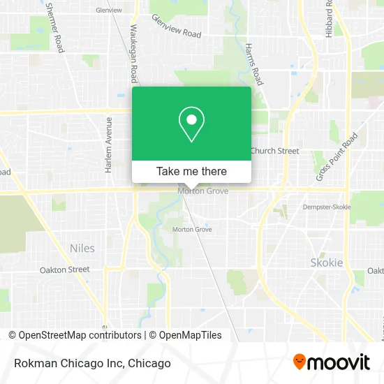 Rokman Chicago Inc map