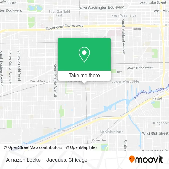 Amazon Locker - Jacques map
