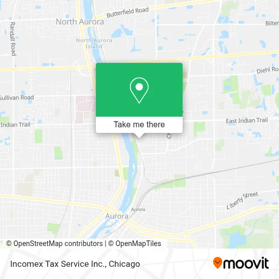 Incomex Tax Service Inc. map